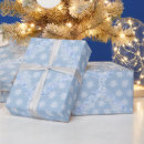 Buscar reluciente papel de regalo Copos de nieve