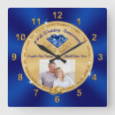 Buscar zafiro relojes de pared Foto