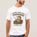 Buscar angler camisetas Humor de pesca