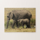 Buscar elefante africano puzzles Al aire libre