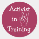 Buscar activista pegatinas Progresivo