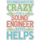 Buscar sonido pegatinas Ingeniero de sonido