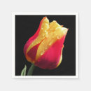 Buscar tulipán rojo servilletas Flores