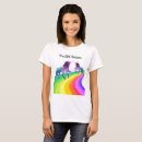 Buscar unicornio arco iris camisetas Divertido