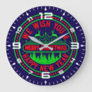 Buscar feliz año nuevo relojes de pared Festivo