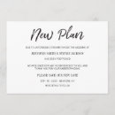 Buscar nueva invitaciones Cambio de planes