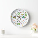 Buscar ecológico relojes de pared Patrón artístico ecológico