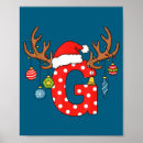 Buscar letra g posters Monograma