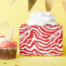 Buscar tigre blanco papel de regalo Rojo