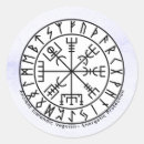 Buscar símbolos de vikingo pegatinas Vegvisir
