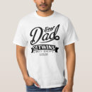 Buscar papá gemelo camisetas Papá de gemelos