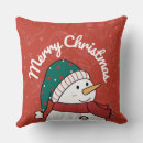 Buscar muñecos de nieve cojines Decorativo
