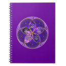 Buscar flor violeta cuadernos General y unisex