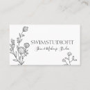 Buscar marco floral tarjetas de visita Moderno