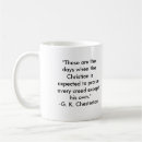 Buscar chesterton tazas Cristianismo