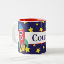 Buscar cohete lindo tazas Planeta
