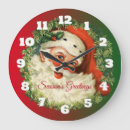 Buscar barba relojes de pared Santa claus