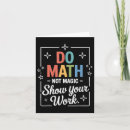 Buscar funny teacher tarjetas Profesor de matemáticas