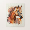 Buscar caballo salvaje puzzles Cabeza de caballo