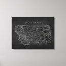 Buscar mapa lienzos Vintage