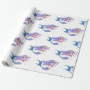 Buscar sirena papel de regalo General y unisex