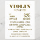 Buscar profesor de música flyers Para todos