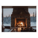 Buscar chimenea acogedora posters Invierno