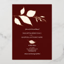 Buscar color burdeos invitaciones Parejas