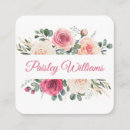 Buscar floristería tarjetas de visita Rosa rosa rosa rosa