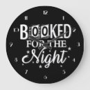 Buscar nocturno relojes de pared Lectura