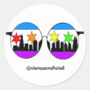 Buscar orgullo de la ciudad pegatinas Arco iris