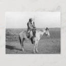 Buscar indio en caballo postales Nativo americano