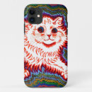 Buscar gato psicodélico iphone fundas Louis wain