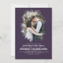 Buscar verde púrpura boda invitaciones Parejas