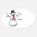Buscar alegre ovales pegatinas Nieve