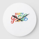 Buscar orgullo lesbiano relojes de pared Lgbtq