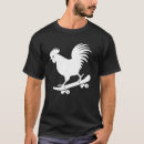 Buscar gallina camisetas Silueta