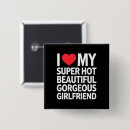 Buscar amo a mi novia chapas Divertido