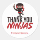 Buscar ninja pegatinas Gracias