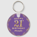 Buscar edad 21 llaveros 21 º cumpleaños