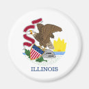 Buscar bandera de illinois imanes Estado