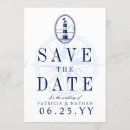 Buscar faro invitaciones Azul marino