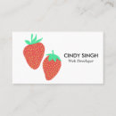 Buscar frutas tarjetas de visita Lindo