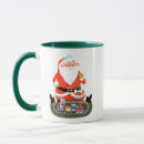 Buscar tren del juguete tazas Navidad