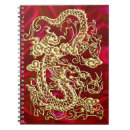 Buscar dragón de china libretas Rojo
