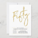 Buscar gold 50th birthday invitaciones Invitados