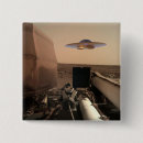 Buscar alien chapas Nave espacial