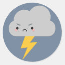 Buscar lightning pegatinas Nubes
