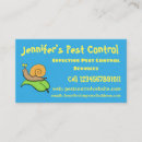 Buscar caracol tarjetas de visita General y unisex