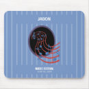 Buscar buena suerte alfombrillas de raton Negro